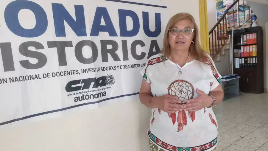 Secretaria general de CONADU Histórica, Francisca Staiti