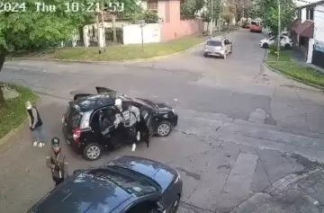 Video: así fue el momento en que fue asesinado el comandante de la Gendarmería