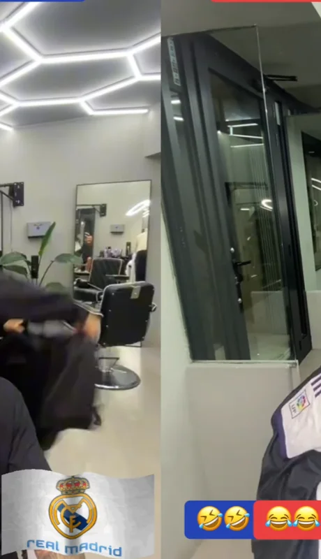 Los clientes quedaron sorprendidos por la broma.