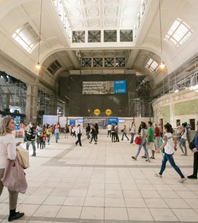 La estación Retiro será la primera en tener la medida de seguridad. (Foto: web)