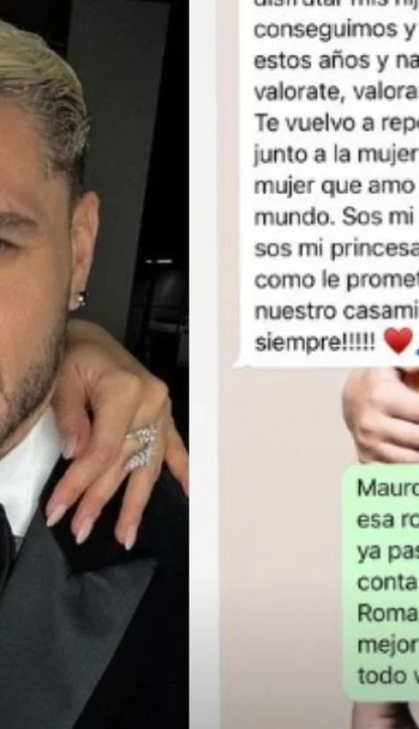 El mensaje de Wanda a Mauro