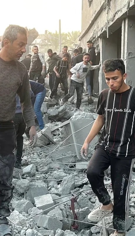 Ataque israelí en Gaza