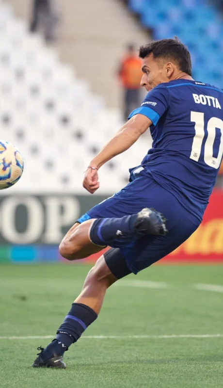 Botta fue una de las figuras de la noche.