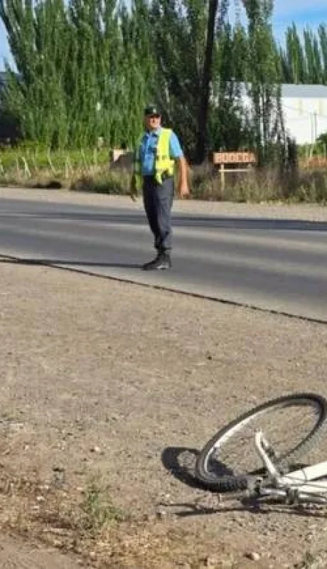 Accidente con bicicleta - imagen ilustrativa