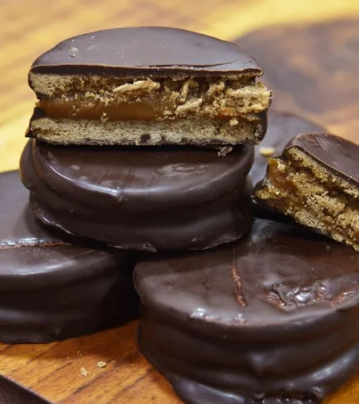 Alfajores de Chocolate.
