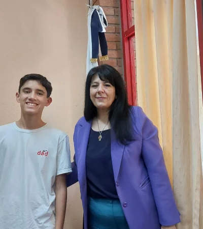 "Como escuela y universidad, siempre nos preocupamos por formar a los niños integralmente" (Nora Marlia)