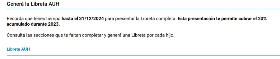 Recordatorio para todos los titulares