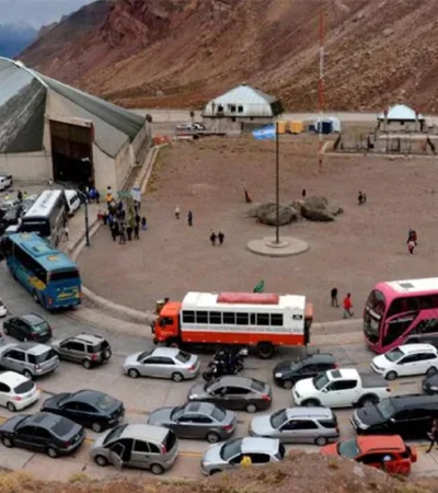 Aduana argentina en el Paso Internacional Cristo Redentor.
