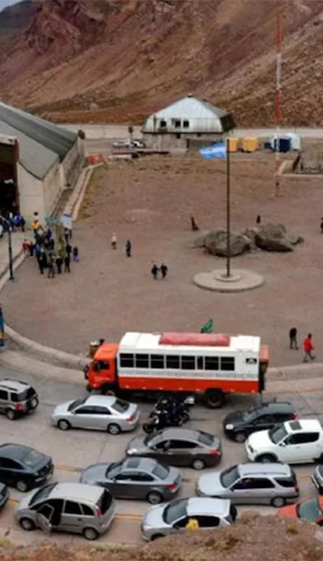 Aduana argentina en el Paso Internacional Cristo Redentor.
