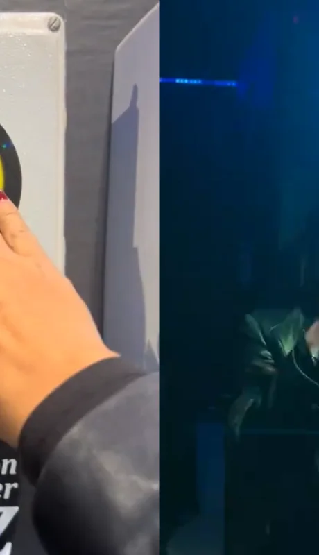 Baño viral de la felicidad en la ciudad de Barcelona.