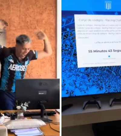 Los hinchas de Racing van a copar Paraguay en la final de la Sudamericana.