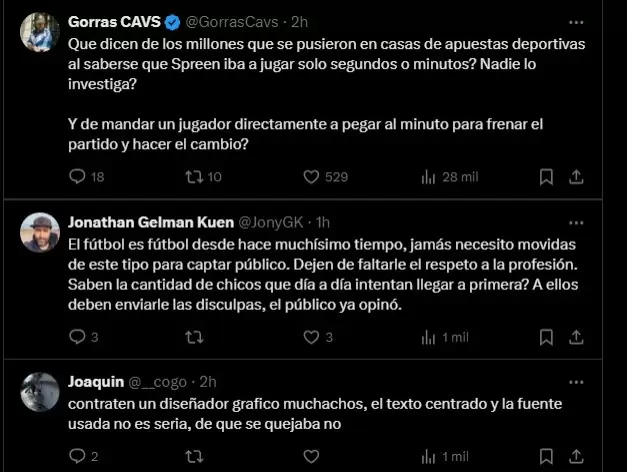 Las redes sociales explotaron contra Riestra