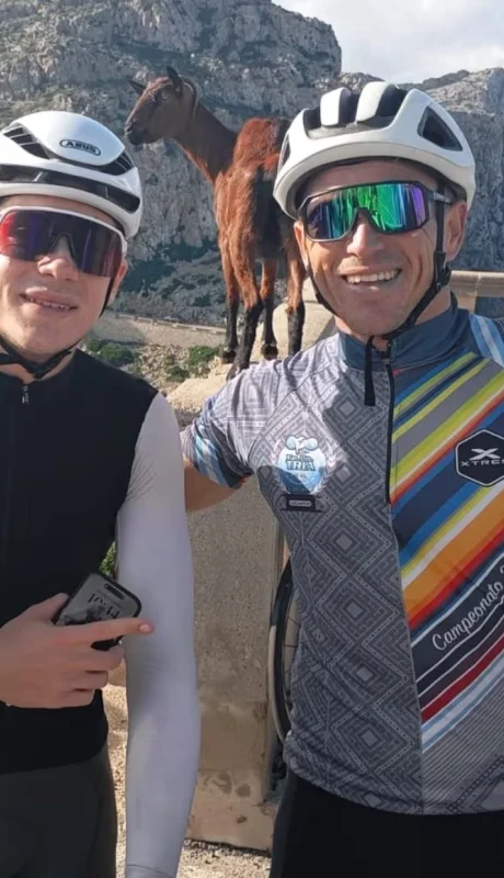 Colapinto junto a Agostini en Marbella