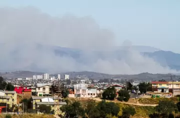 Cuidado, mendocinos: Viña del Mar y Valparaíso, en alerta por incendios forestales