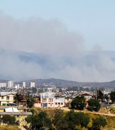 Incendios en Valparaíso.