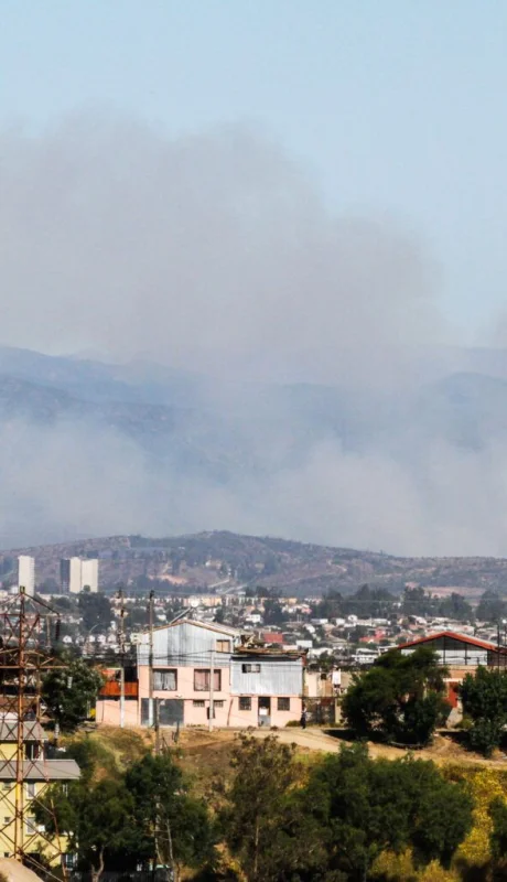 Incendios en Valparaíso.