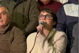 Natalia González, secretaria general de la Asociación Argentina de Trabajadores de Comunicaciones (AATRAC)