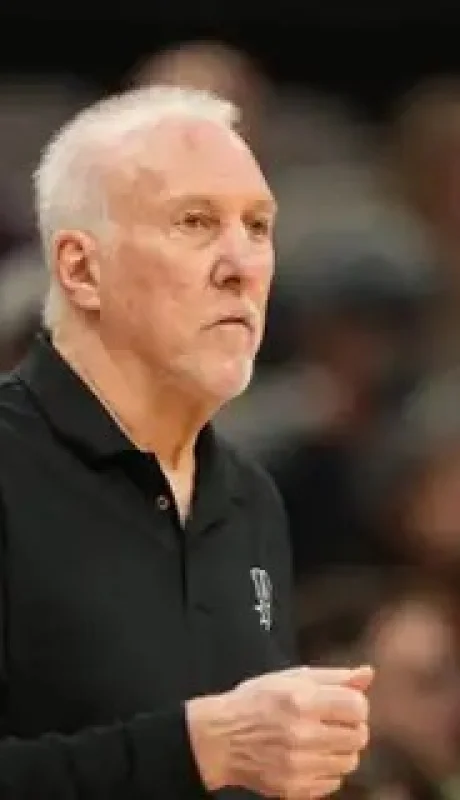 Gregg Popovich, el histórico DT de los Spurs.