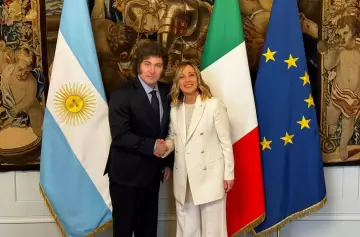 Javier Milei cenó con Giorgia Meloni en Olivos y se reunirán en Casa Rosada