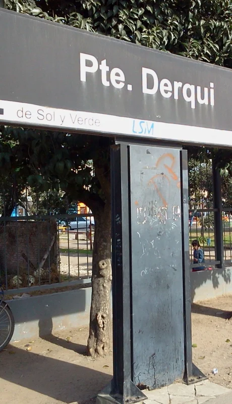 Estación Presidente Derqui, en Pilar.
