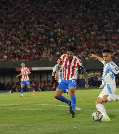 Lautaro anotó el gol argentino.