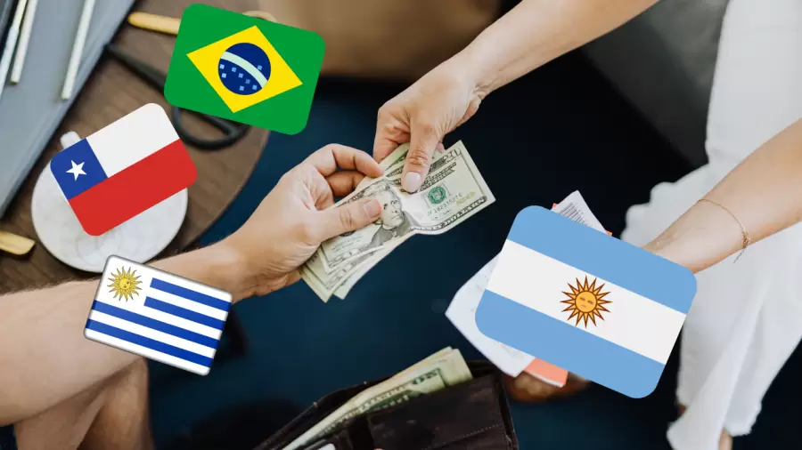 Turismo, dólares, Chile, Brasil, Uruguay