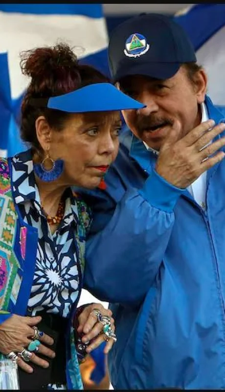 Daniel Ortega y su esposa, Rosario Murillo, manejan la nación centroamericana como dictadores.