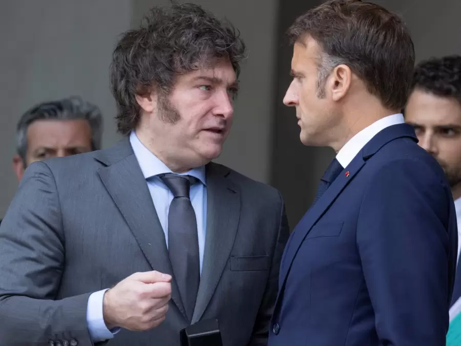 Milei y Macron
