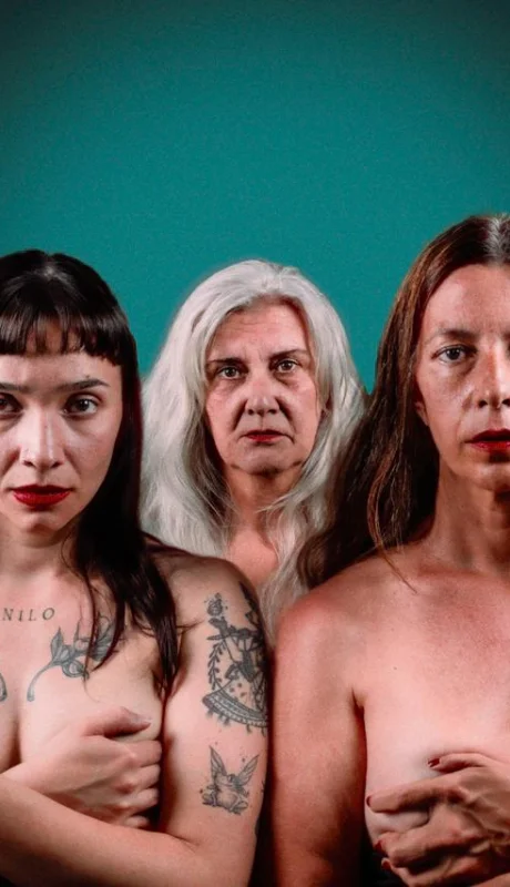 Marita Santos, Aldana Ferrer, Dana Etcheverry, Verónica Gomez y Fabiana Fara, reconocidas actrices mendocinas.