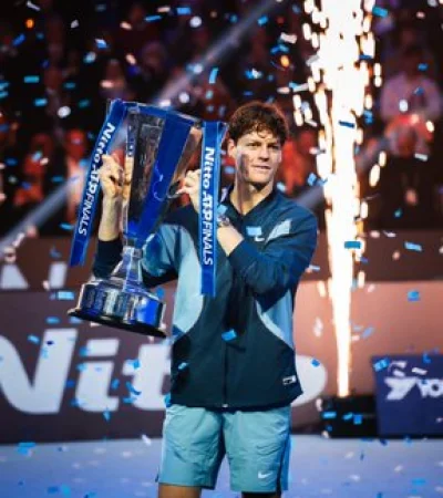 El italiano celebró en su país