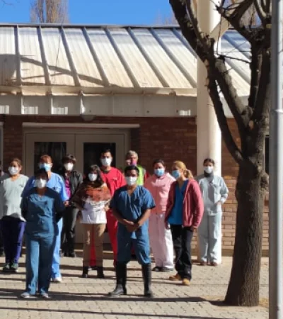 El Hospital Chrabalowski de Uspallata se localiza a unos 1.800 metros sobre el nivel del mar.