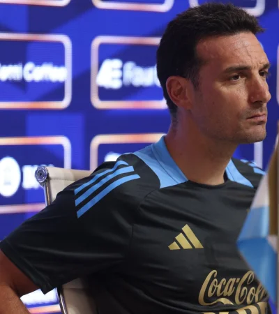 Scaloni grabó un mensaje de solidaridad a la gente de Bahía Blanca