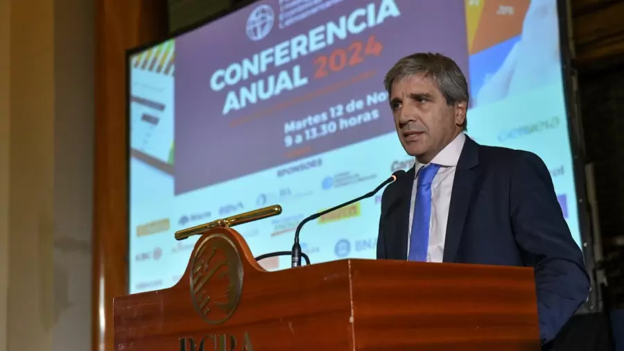 Luis Caputo, el ejecutor del Prespuesto