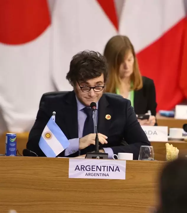 Milei encabeza la delegación argentina