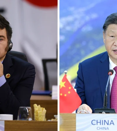 Javier Milei, Xi Jinping