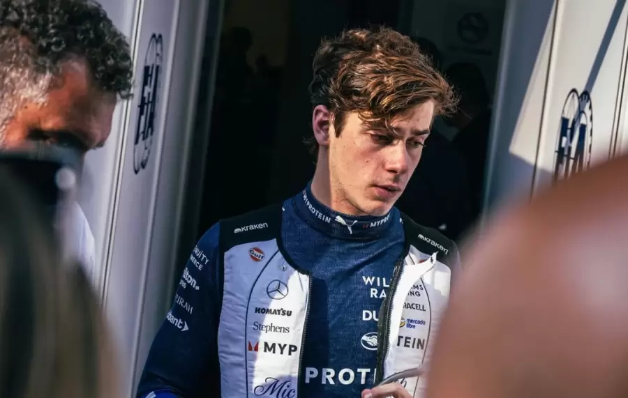 Franco Colapinto correrá este fin de semana en Las Vegas.