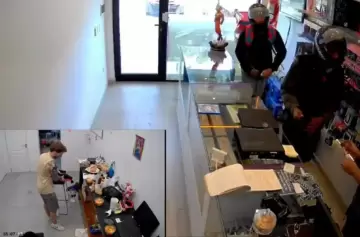 Se disfrazaron de delivery y asaltaron un negocio a mano armada