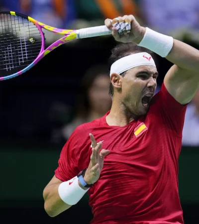 Nadal y una emoción gigante.