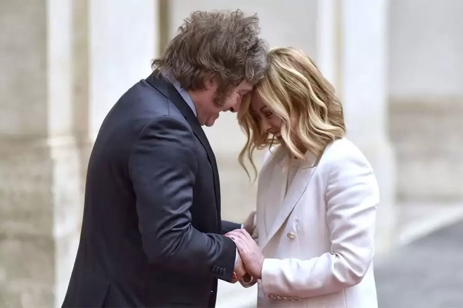 Javier Milei y Giorgia Meloni se reunirán en Casa Rosada.
