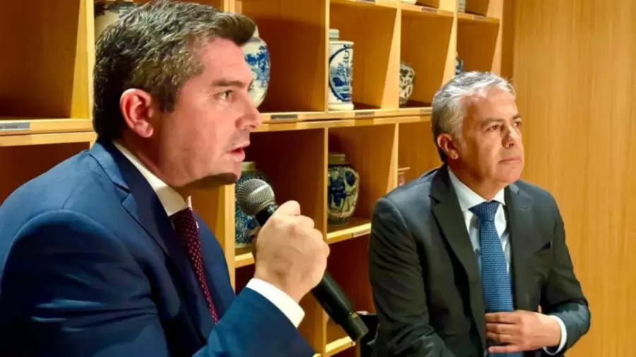 Los gobernadores Marcelo Orrego y Alfredo Cornejo.