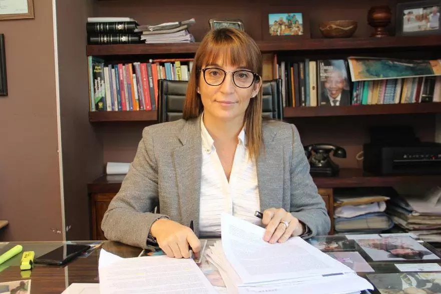 Diputada (MC - Mandato Cumplido), María José Sanz (UCR - CM).