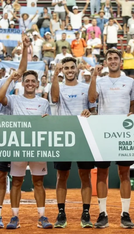 El equipo argentino de Copa Davis y una ilusión gigante.