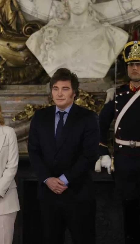 Javier Milei y Giorgia Meloni