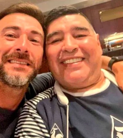 La última fotografía juntos de Kily y Diego