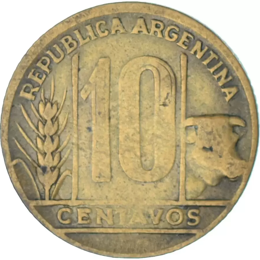 Para descubrir ejemplares valiosos observar la boca de la vaca en la moneda y la franja que se extiende por debajo