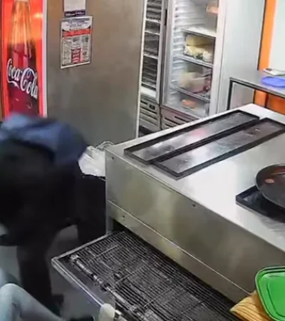 Foto: captura de cámara de seguridad. (web)