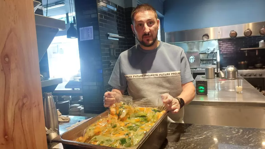 Matías Bismach, gerente de Centauro Restaurante