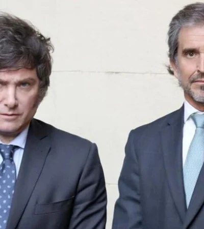 Javier Milei junto a Benegas Lynch  /