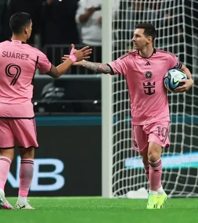 Lionel Messi y Luis Suárez en el Inter Miami.
