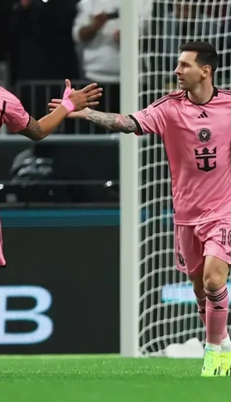 Lionel Messi y Luis Suárez en el Inter Miami.